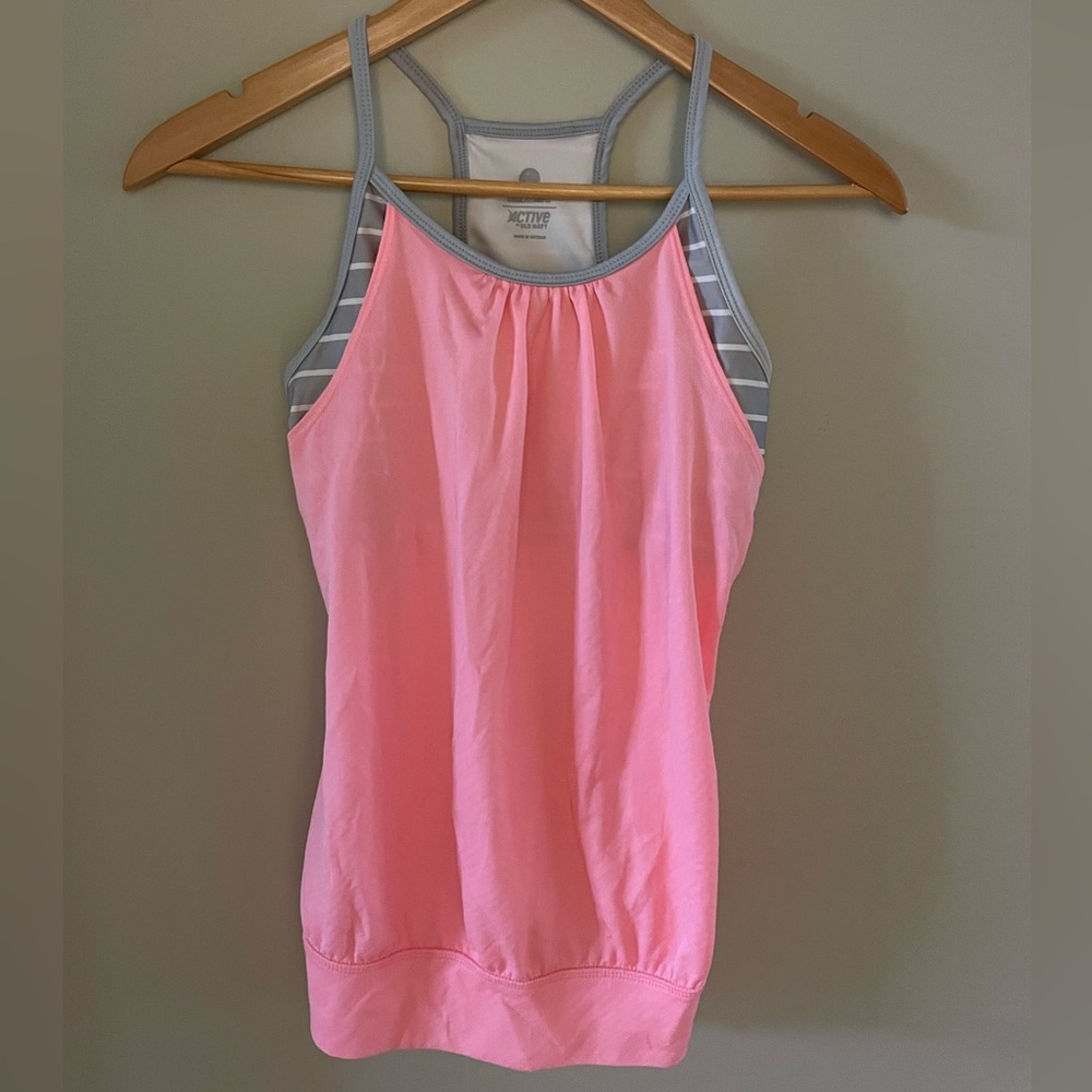 Athletic top with built-in bra by Old Navy